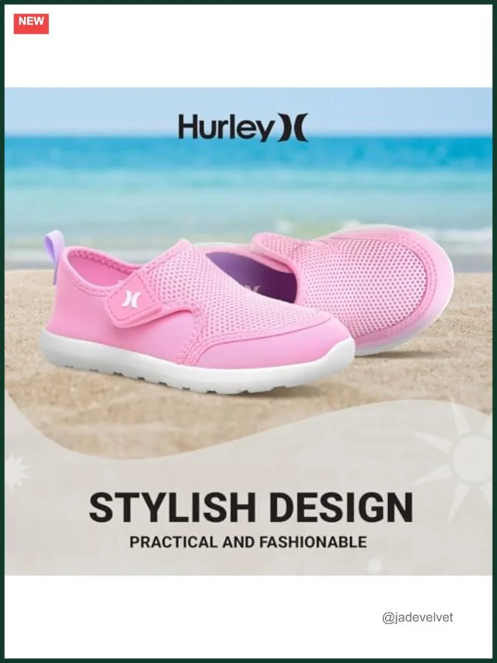 Toddler Water Shoes - Quick-Dry, Lightweight Slip-On with Adjustable Upper